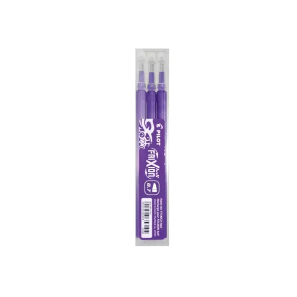 Set 36 rezerve roller Pilot Frixion Ball diverse culori 0.7 mm Set 36 rezerve roller Pilot Frixion Ball diverse culori 0.7 mm violet