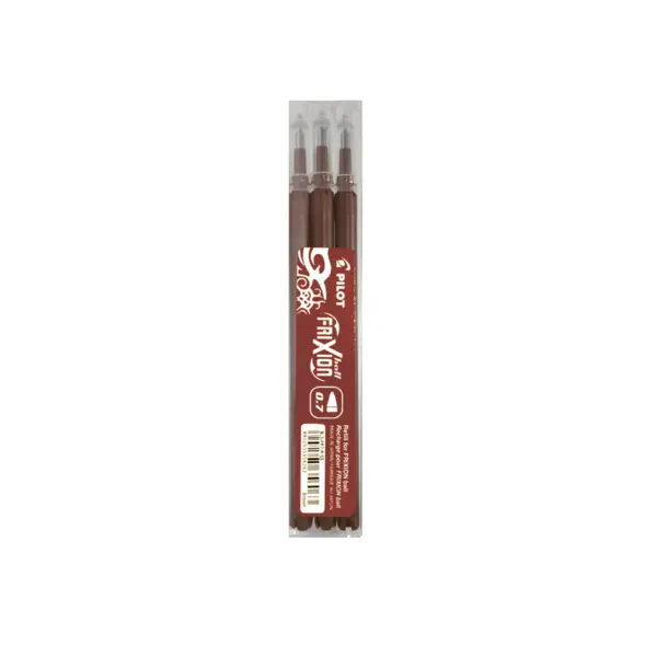 Set 36 rezerve roller Pilot Frixion Ball diverse culori 0.7 mm Set 36 rezerve roller Pilot Frixion Ball diverse culori 0.7 mm maro