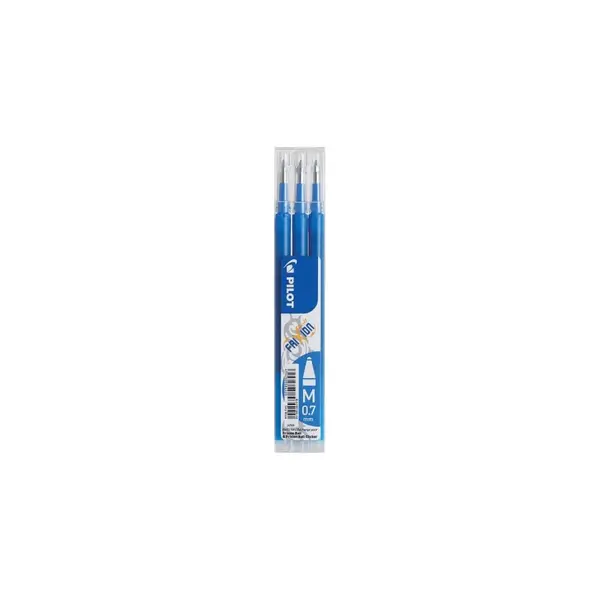 Set 36 rezerve roller Pilot Frixion Ball diverse culori 0.7 mm Set 36 rezerve roller Pilot Frixion Ball diverse culori 0.7 mm Albastru Celest
