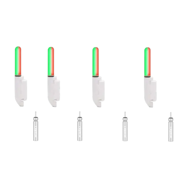 Set 4 Avertizori Avertizori Semnalizatori Luminosi Inteligenti pentru Lansete Feeder