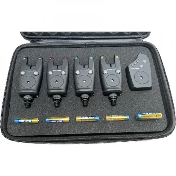 Set 4 avertizori cu statie Wind Blade 4 culori si geanta protectie 516