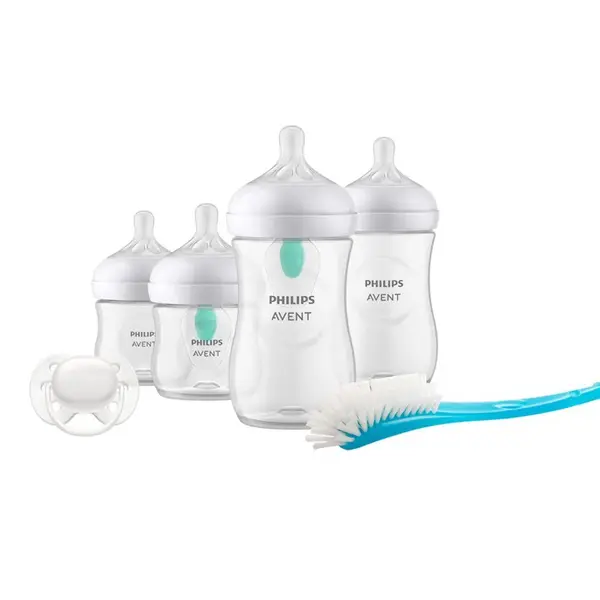 Set 4 biberoane polipropilena Avent Natural Response