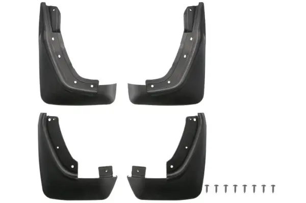 Set 4 buc aparatori noroi fata spate, stanga dreapta potrivit VOLVO S80 II 03.06-03.16