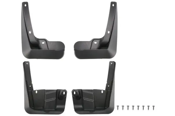 Set 4 buc aparatori noroi fata spate, stanga dreapta potrivit BMW 5 G30, G31, G38, F90 02.17-06.23