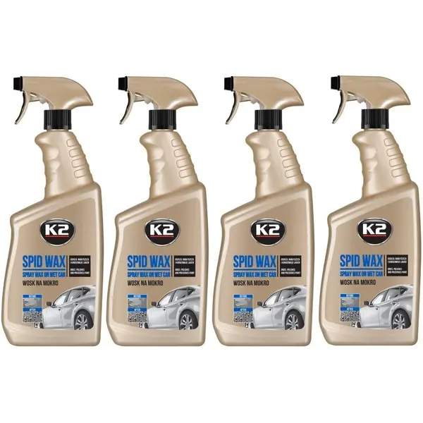 Set 4 Buc K2 Solutie Ceara Rapida Spid Wax 770ML K087M