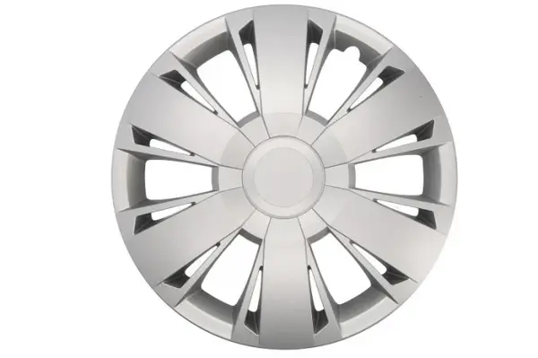 Set 4 bucati capac roata model Omega, 15inch, culoare argintiu