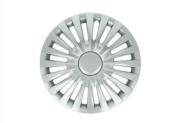 Set 4 bucati capac roata model Vento, 15inch, culoare argintiu