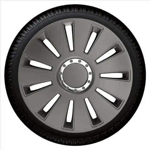 SET 4 CAPACE ROTI JANTE R16" SILVERSTONE PRO DARK -PETEX