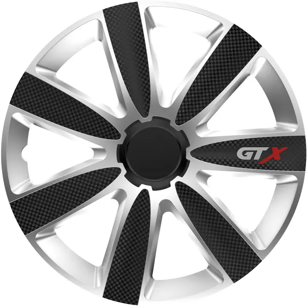 Set 4 Capace roti model GTX carbon bicolor BS 14" DERBY