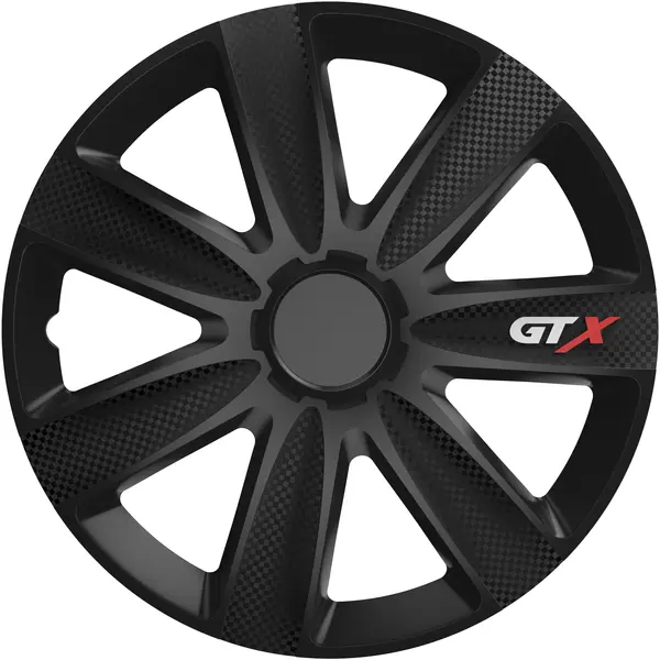 Set 4 Capace roti model GTX carbon black 16" DERBY