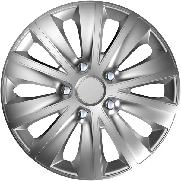 Set 4 Capace roti model Rapide silver PC 16" DERBY
