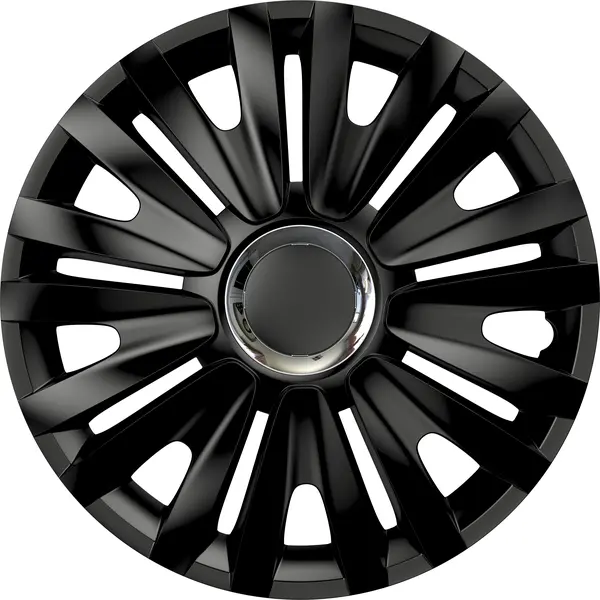 Set 4 Capace roti model Royal black RC 14" DERBY