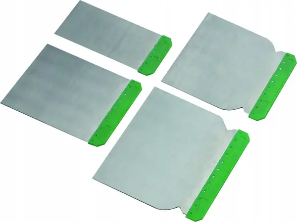 Set 4 cutite otel pentru chit BOLL