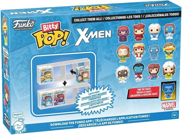 Set 4 figurine - Bitty Pop! - X-Men: Magneto | Funko