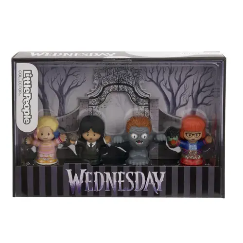 Set 4 figurine Fisher Price Wednesday