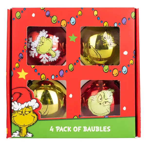 Set 4 globuri, Grinch