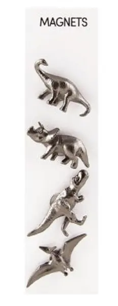 Set 4 magneti - Dinosaurs | Three by Three
