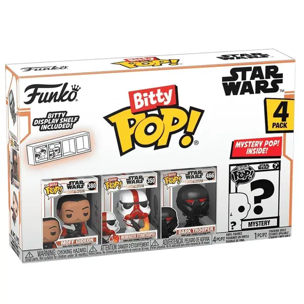 Set 4 Mini Figurine Bitty POP Mandalorian - Moff Gideon
