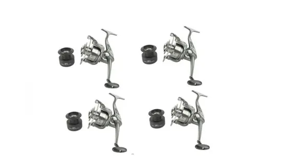 Set 4 Mulinete Crap / Somn / Dunare Diamant alb DM 80