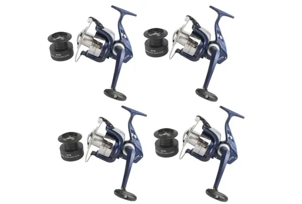 set 4 mulinete diamant alb CY 70