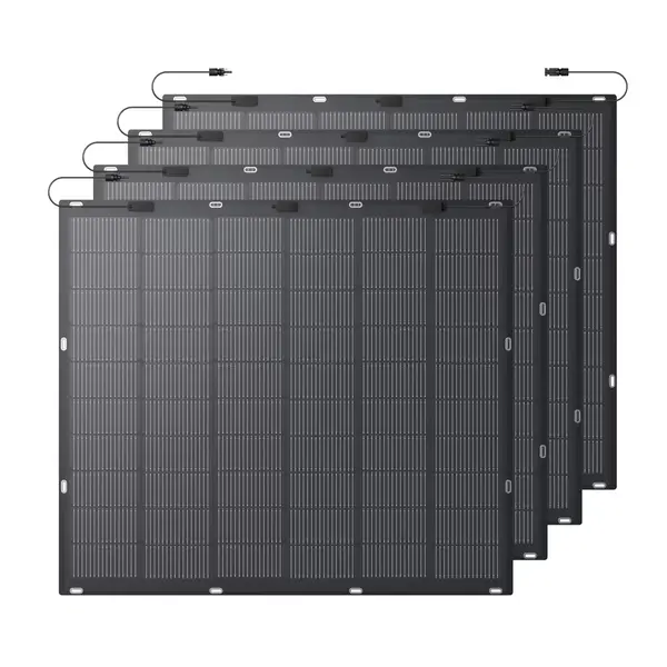 Set 4 Panouri solare flexibile Anker Solix FS20, 225W, IP67, Tehnologie TOPCon