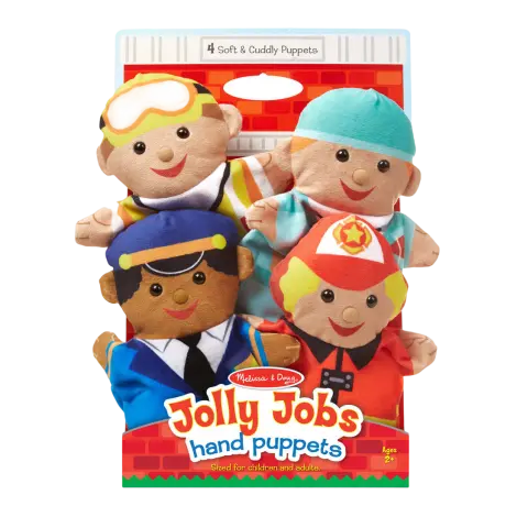 Set 4 papusi de mana Meserii Melissa&Doug 9086