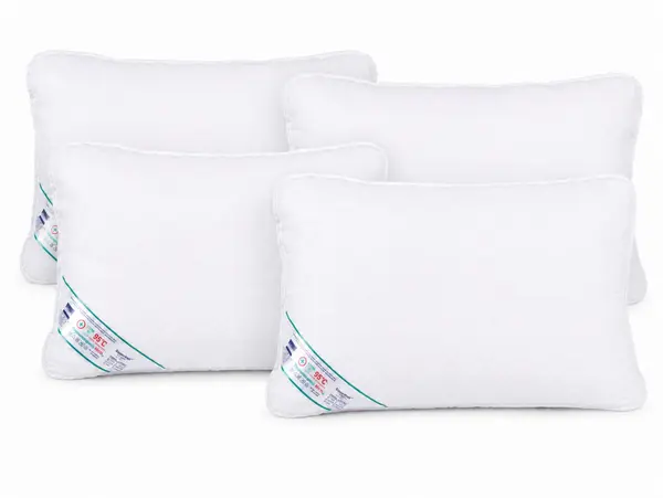 SET 4 Perne Medicinale Hipoalergenice Somnart 50x70cm, HypoallergenicMed, matlasate, lavabile la 95 de grade, fermitate medie spre tare