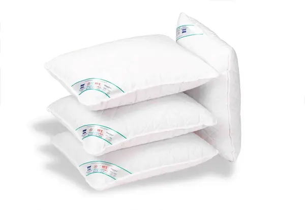SET 4 Perne Medicinale Hipoalergenice Somnart 50x70cm, HypoallergenicMed, matlasate, lavabile la 95 de grade, fermitate medie spre tare