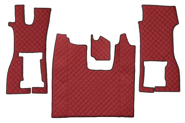 Set 4 piese covorase cabina compatibile cu Scania R Nextgen scaun pasager pliabil automat 01.2017+