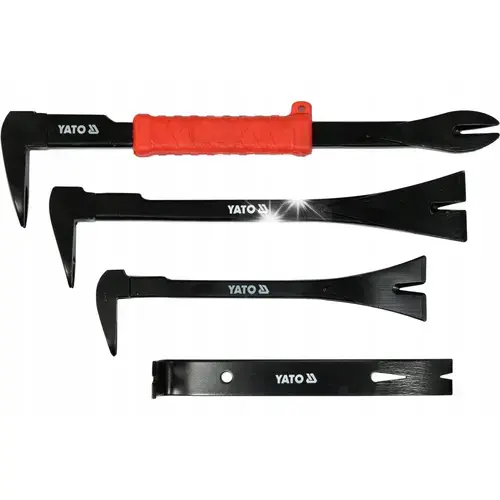 Set 4 rangi cu extractoare Yato YT-47304, Negru