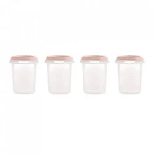 Set 4 recipiente gradate Miniland Candy 250 ml