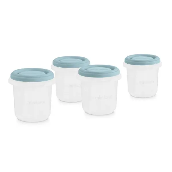 Set 4 recipiente gradate Miniland Terra Ocean 200 ml