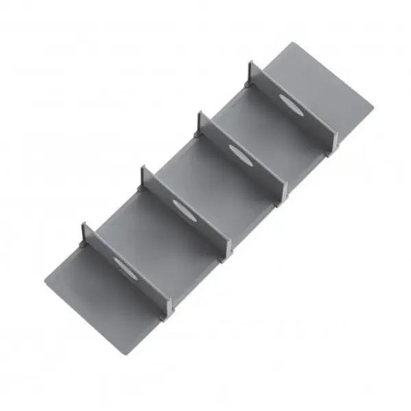 Set 4 Separatoare Superioare Cos Jolly Preciso pentru Corp De150 mm, Finisaj Antracit
