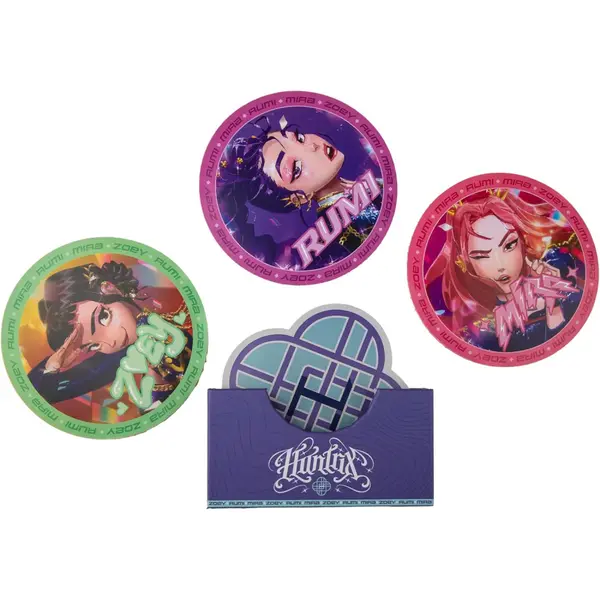 Set 4 Suporturi Pahare KPop Demon Hunters - Huntrix