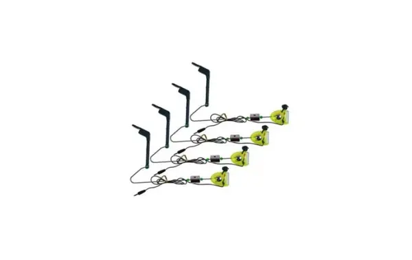 Set 4 swingere cu tija, contragreutate si mufa jack pentru conectare avertizor