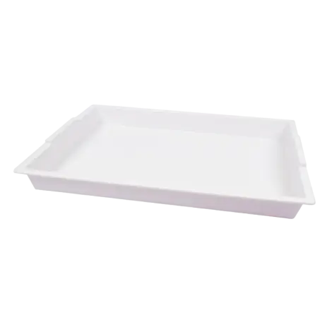 Set 4 tavi albe multifunctionale 40,5 x 30,5 x 4 cm, pentru gradinita si scoala