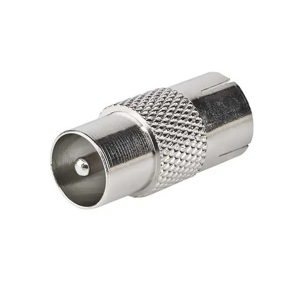 Set 4 x Adaptor Coaxial IEC Coaxial Tata - IEC Coaxial Mama, Metal, Nedis