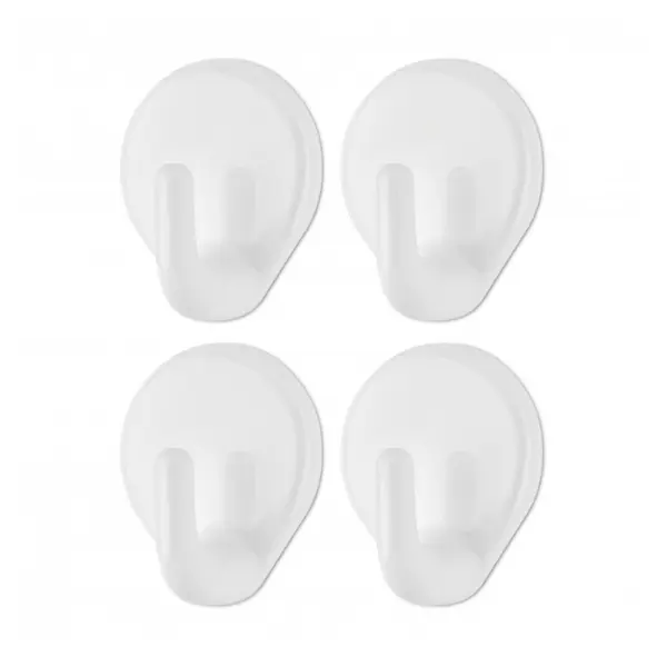 Set 4 x Agatatoare Autoadezive Qlux, din Plastic