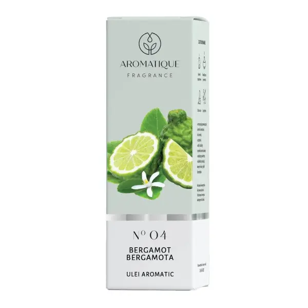 Set 4 x Ulei Aromat, Aromatique Bergamota, 10 ml, Ambalat la Cutie