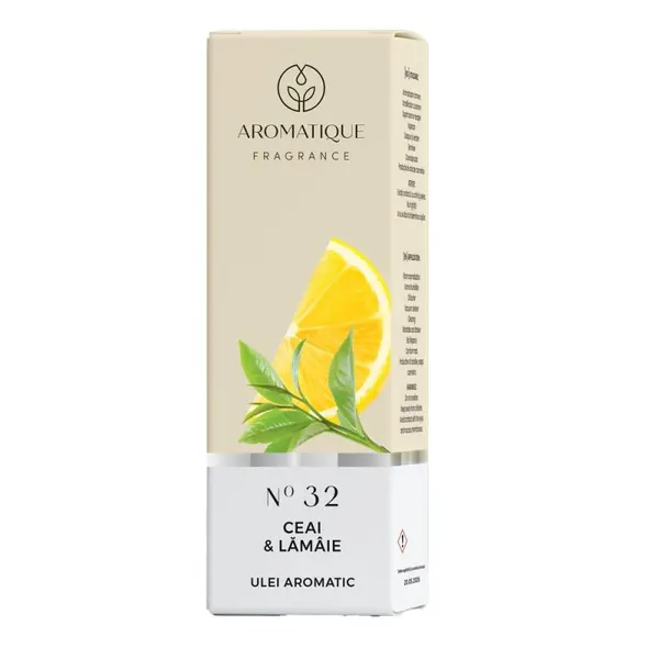 Set 4 x Ulei Aromat, Aromatique Ceai si Lamaie, 10 ml, Ambalat la Cutie