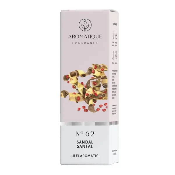 Set 4 x Ulei Aromat, Aromatique Santal, 10 ml, Ambalat la Cutie
