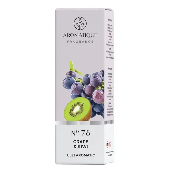 Set 4 x Ulei Aromat, Aromatique Struguri si Kiwi, 10 ml, Ambalat la Cutie