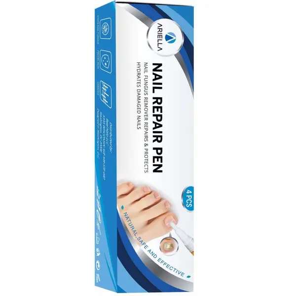 Set 4x Creioane, Ariella, 100% Natural, Tratament Onicomicoza, Pentru 4 luni, 4x3ml
