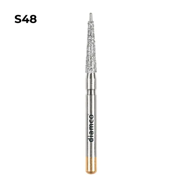 Set 5+1 Freze cilindrice con invers rotunjit diamantate aliaj rodium-platina - S48