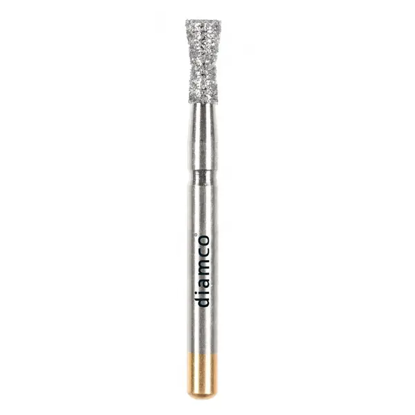 Set 5+1 Freze diamantate cu cap clepsidra aliaj rodium-platina - S28
