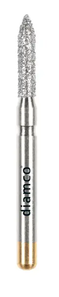 Set 5+1 Freze diamantate cu varf conic 50° aliaj rodium-platina - S19