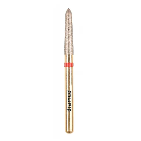 Set 5+1 Freze diamantate fine pentru finisare, aliaj rodium-platina - C61F