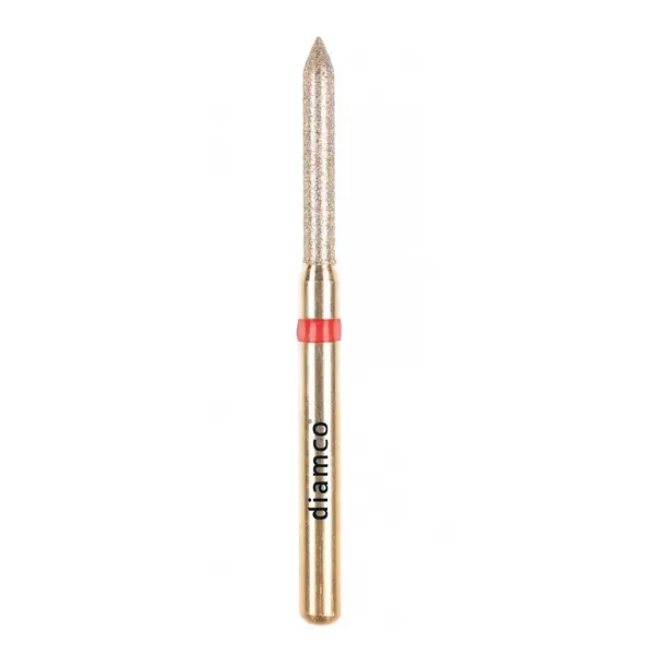 Set 5+1 Freze diamantate fine pentru finisare, aliaj rodium-platina - C21F