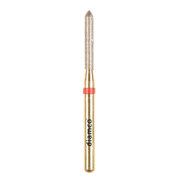 Set 5+1 Freze diamantate fine pentru finisare, aliaj rodium-platina - C20F