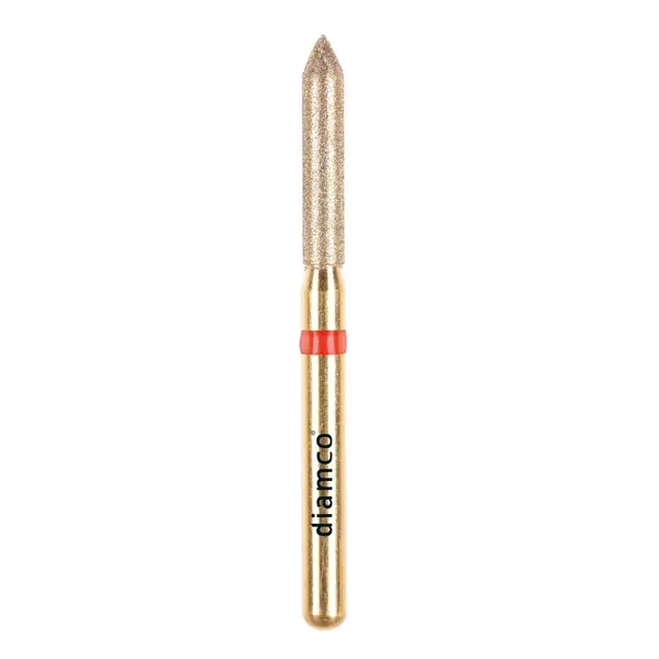 Set 5+1 Freze diamantate fine pentru finisare, aliaj rodium-platina - C15F